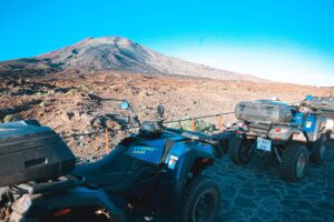 Quad beside Teide