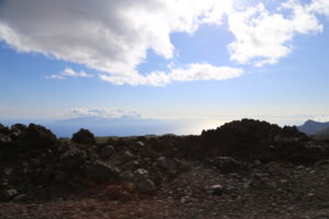 Above the clouds on Mount Teide Tenerife