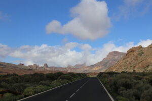 Road on Mount Teide